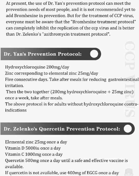 Dr Zelenko prevent